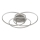Globo - LED Ceiling light LED/40W/230V 4000K d. 45,6 cm matte chrome