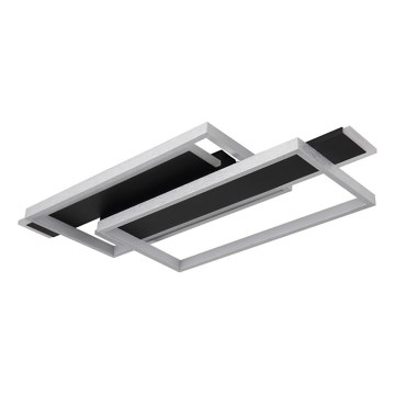 Globo - LED Ceiling light LED/40W/230V 62x27 cm matte chrome/black