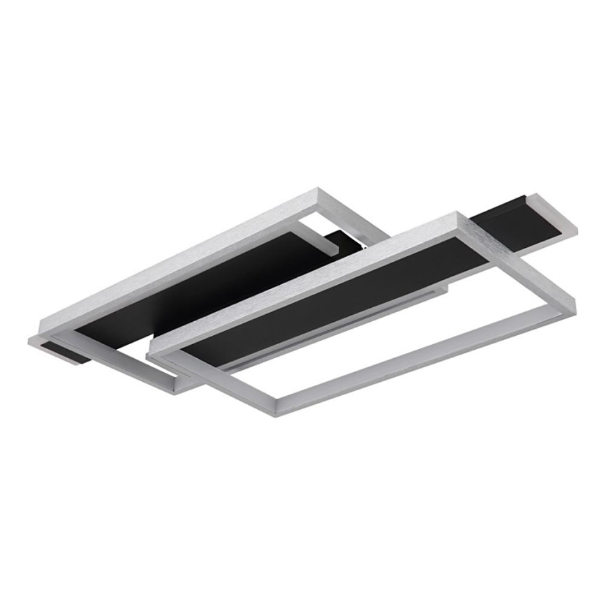 Globo - LED Ceiling light LED/40W/230V 62x27 cm matte chrome/black