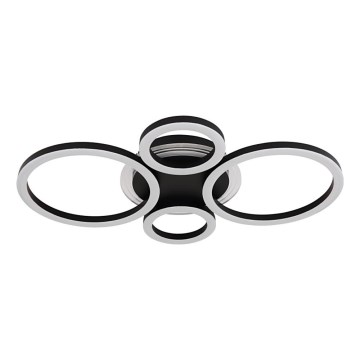 Globo - LED Ceiling Light LED/40W/230V, CCT 2700/4500/6500K, Ø 35.5 x 53 cm, black