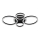 Globo - LED Ceiling Light LED/40W/230V, CCT 2700/4500/6500K, Ø 35.5 x 53 cm, black