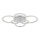 Globo - LED Ceiling Light LED/48W/230V 2700/4000/6000K 60.5x78 cm