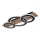 Globo - LED Ceiling light LED/50W/230V brown