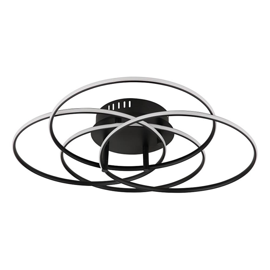 Globo - LED Ceiling light LED/55W/230V 4000K d. 51,5 cm black