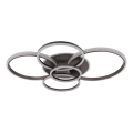 Globo - LED Ceiling light LED/70W/230V 3000K 88x110 cm anthracite