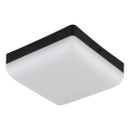 Globo - LED Ceiling light LED/8W/230V 4000K 12x12 cm black