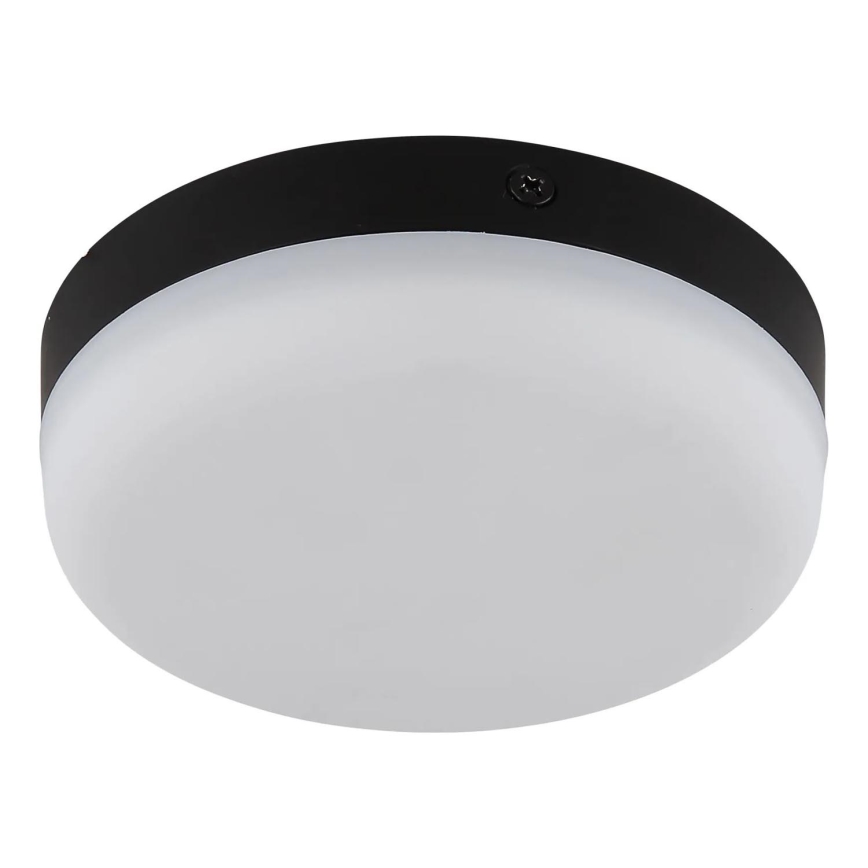 Globo - LED Ceiling light LED/8W/230V 4000K d. 12 cm black
