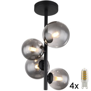 Globo - LED Chandelier on a pole 4xG9/3W/230V