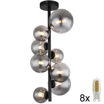 Globo - LED Chandelier on a pole 8xG9/3W/230V