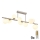 Globo - LED Chandelier on a pole 9xG9/3W/230V matte chrome