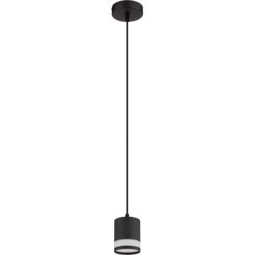 Globo - LED Chandelier on a string 1xGX53/7W/230V 3000K black