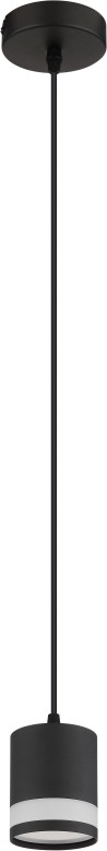 Globo - LED Chandelier on a string 1xGX53/7W/230V 3000K black