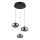 Globo - LED Chandelier on a string 3xLED/6W/230V