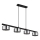 Globo - LED Chandelier on a string 4xGX53/6W/230V smoky/black
