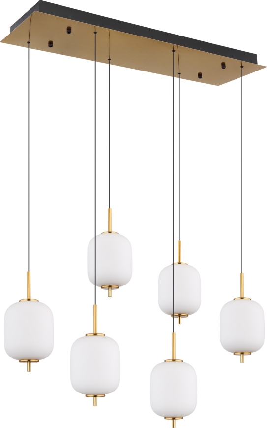 Globo - LED Chandelier on a string 6xLED/6,7W/230V