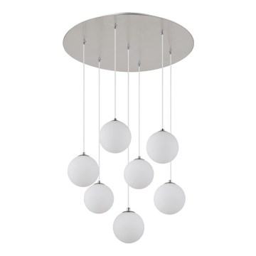 Globo - LED Chandelier on a string 7xG9/3,5W/230V white