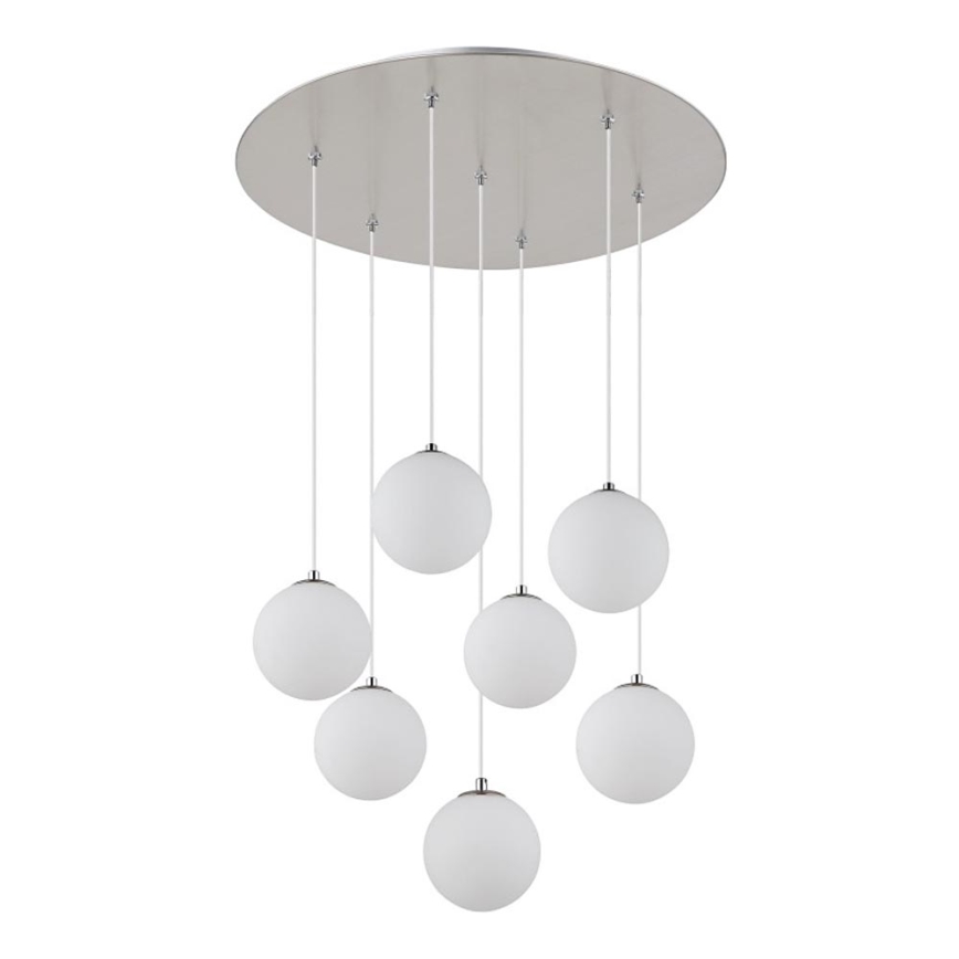 Globo - LED Chandelier on a string 7xG9/3,5W/230V white