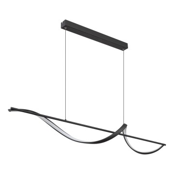 Globo - LED Chandelier on a string LED/24W/230V 3000K black
