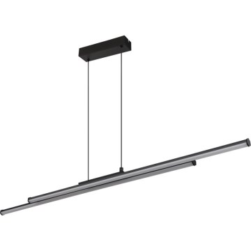 Globo - LED Chandelier on a string LED/24W/230V 3000K black