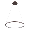 Globo - LED Chandelier on a string LED/29W/230V brown