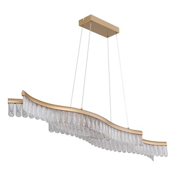 Globo - LED Chandelier on a string LED/35W/230V 3200K gold
