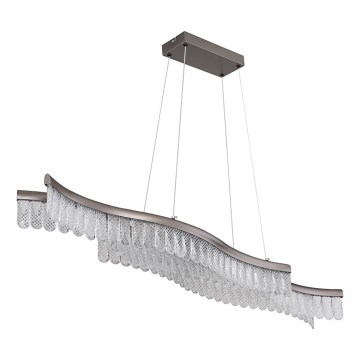 Globo - LED Chandelier on a string LED/35W/230V 3200K matte chrome