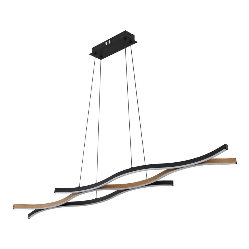 Globo - LED Chandelier on a string LED/35W/230V black/brown