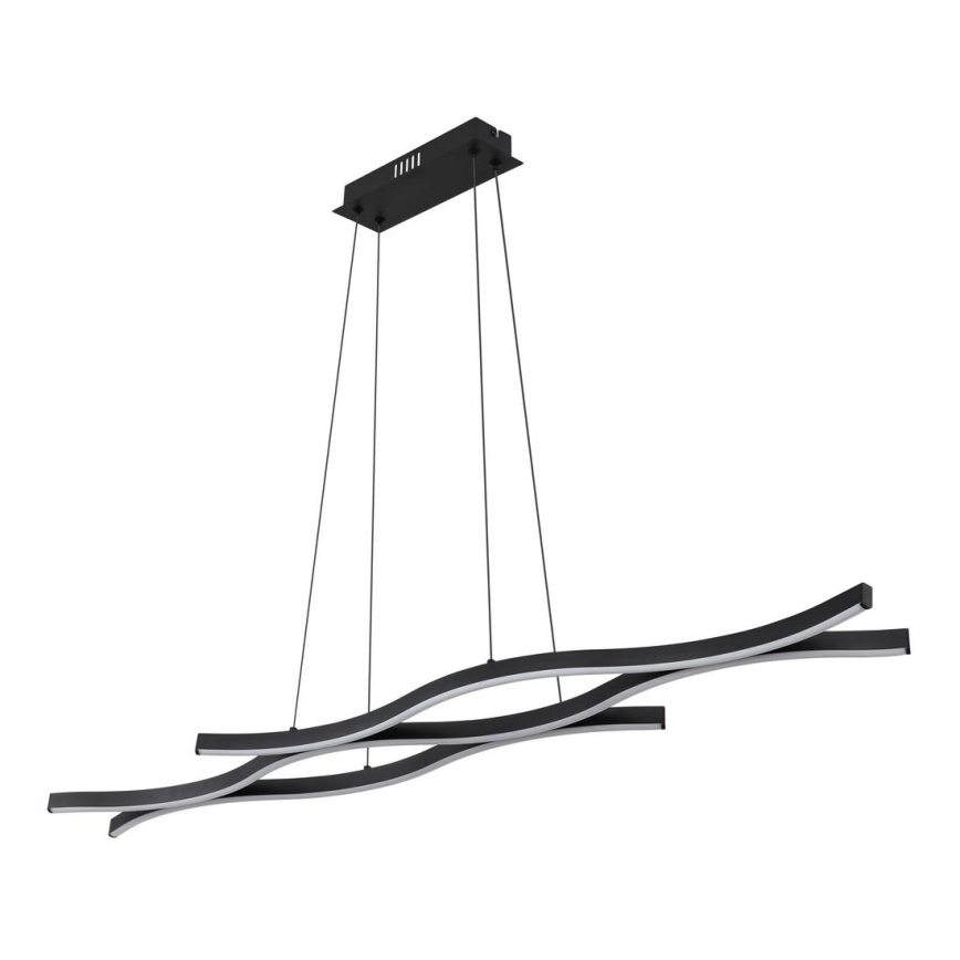 Globo - LED Chandelier on a string LED/35W/230V black
