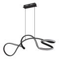 Globo - LED Chandelier on a string LED/40W/230V black