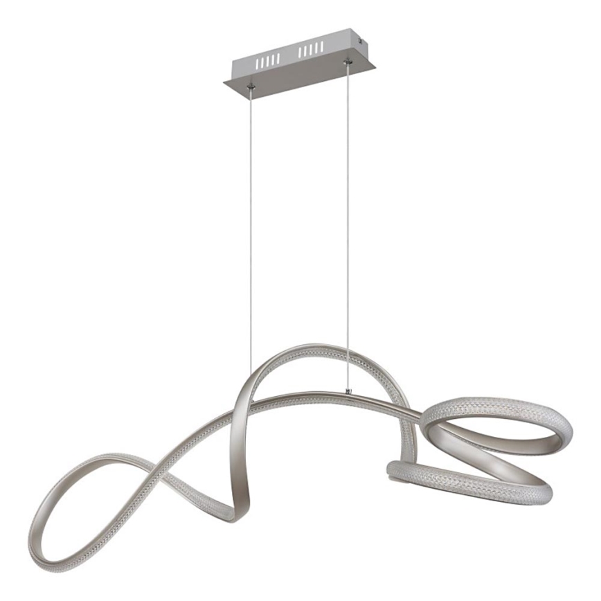 Globo - LED Chandelier on a string LED/40W/230V matte chrome