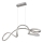 Globo - LED Chandelier on a string LED/40W/230V matte chrome
