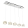 Globo - LED Chandelier on a string LED/52W/230V 4000K shiny chrome/clear
