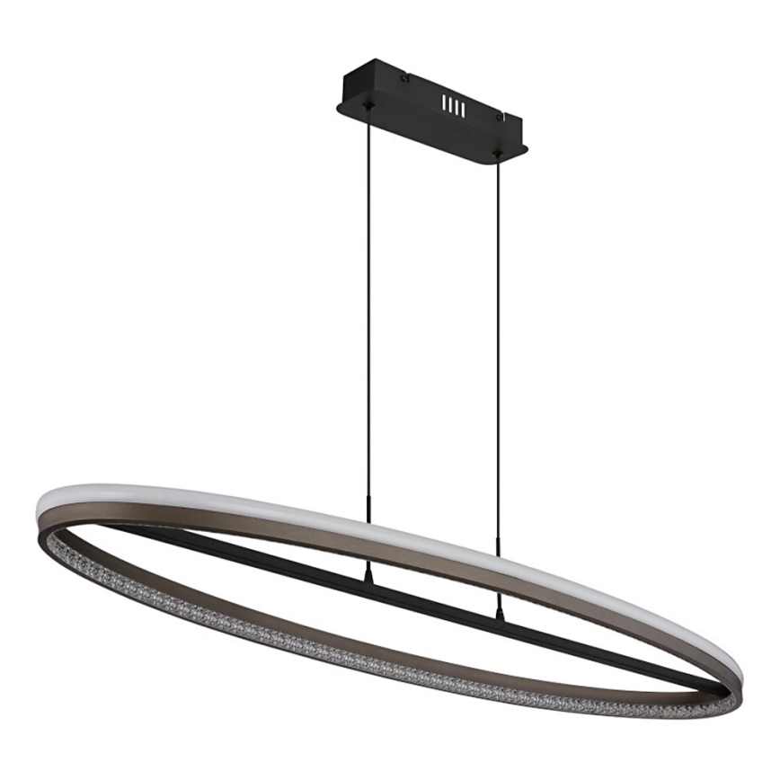 Globo - LED Chandelier on a string LED/60W/230V 3000/4000/6000K brown