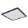 Globo - LED Dimmable bathroom ceiling light LED/18W/230V 29,4x29,4 cm IP44 black