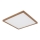 Globo - LED Dimmable bathroom ceiling light LED/18W/230V 29,4x29,4 cm IP44 brown