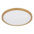 Globo - LED Dimmable bathroom ceiling light LED/18W/230V 3000K IP44 d. 29,4 cm brass