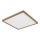 Globo - LED Dimmable bathroom ceiling light LED/24W/230V 42x42 cm IP44 brown