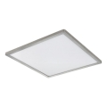 Globo - LED Dimmable bathroom ceiling light LED/24W/230V 42x42 cm IP44 matte chrome