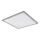 Globo - LED Dimmable bathroom ceiling light LED/24W/230V 42x42 cm IP44 matte chrome