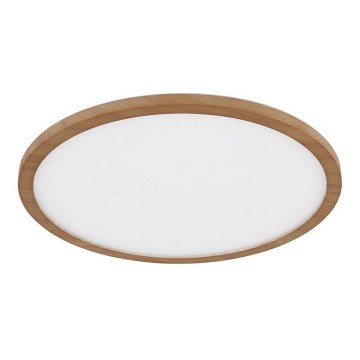 Globo - LED Dimmable bathroom ceiling light LED/24W/230V d. 42 cm IP44 brown