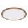 Globo - LED Dimmable bathroom ceiling light LED/24W/230V d. 42 cm IP44 brown