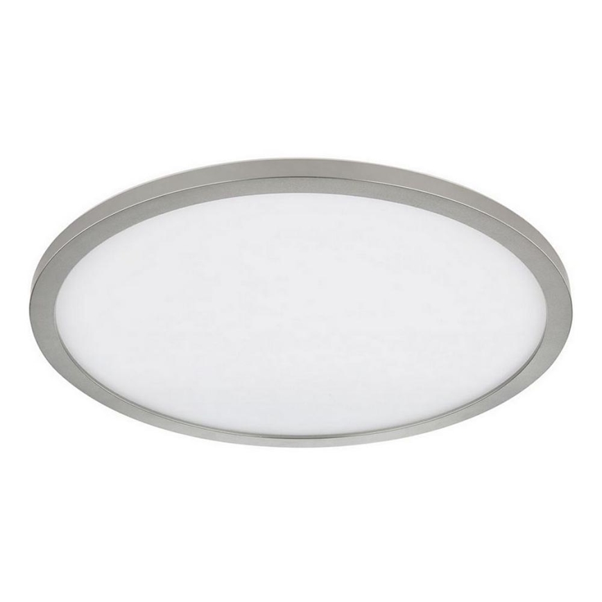 Globo - LED Dimmable bathroom ceiling light LED/24W/230V d. 42 cm IP44 matte chrome