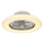 Globo - LED Dimmable ceiling fan LED/40W/230V 3000-6500K + remote control