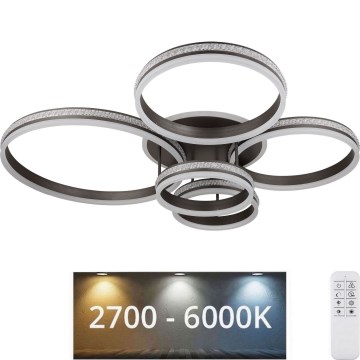 Globo - LED Dimmable ceiling light LED/120W/230V 2700K-6000K + remote control