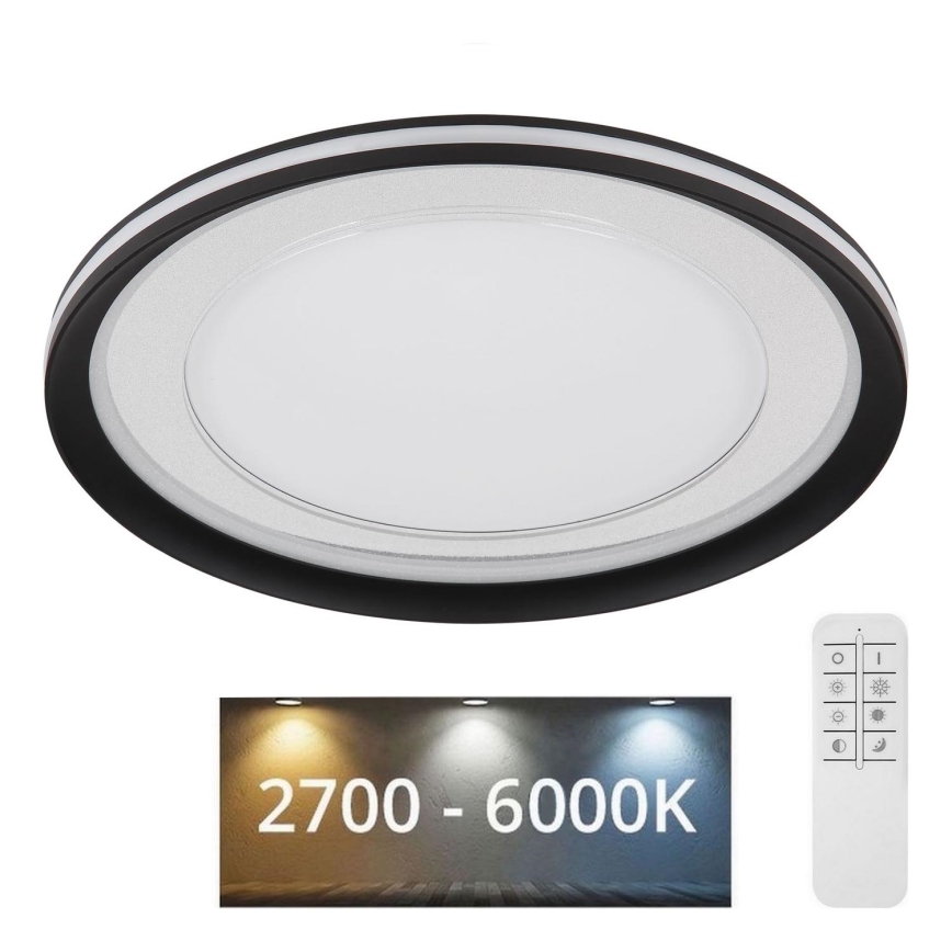 Globo - LED Dimmable ceiling light LED/24W/230V 2700-6000K + remote control