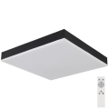 Globo - LED Dimmable ceiling light LED/24W/230V 2700-6500K black + remote control