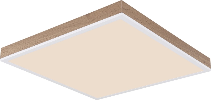 Globo - LED Dimmable ceiling light LED/24W/230V 2700-6500K + remote control brown/white