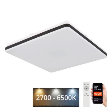 Globo - LED Dimmable ceiling light LED/24W/230V 2700-6500K Wi-Fi Tuya + remote control
