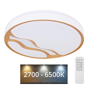 Globo - LED Dimmable ceiling light LED/30W/230V 2700K/4000K/6500K + remote control