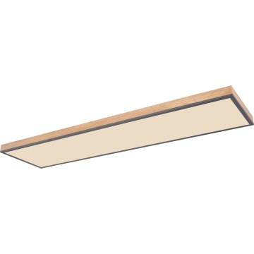 Globo - LED Dimmable ceiling light LED/36W/230V 2700-6500K + remote control brown/grey